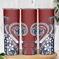 Polynesia Beach Volleyball Personalized Skinny Tumbler Special