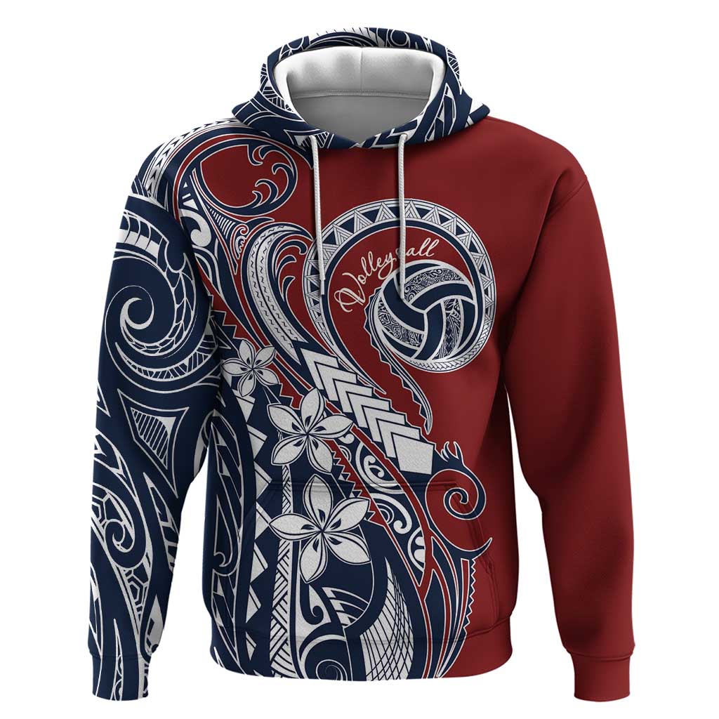 Polynesia Beach Volleyball Personalized Zip Hoodie Special