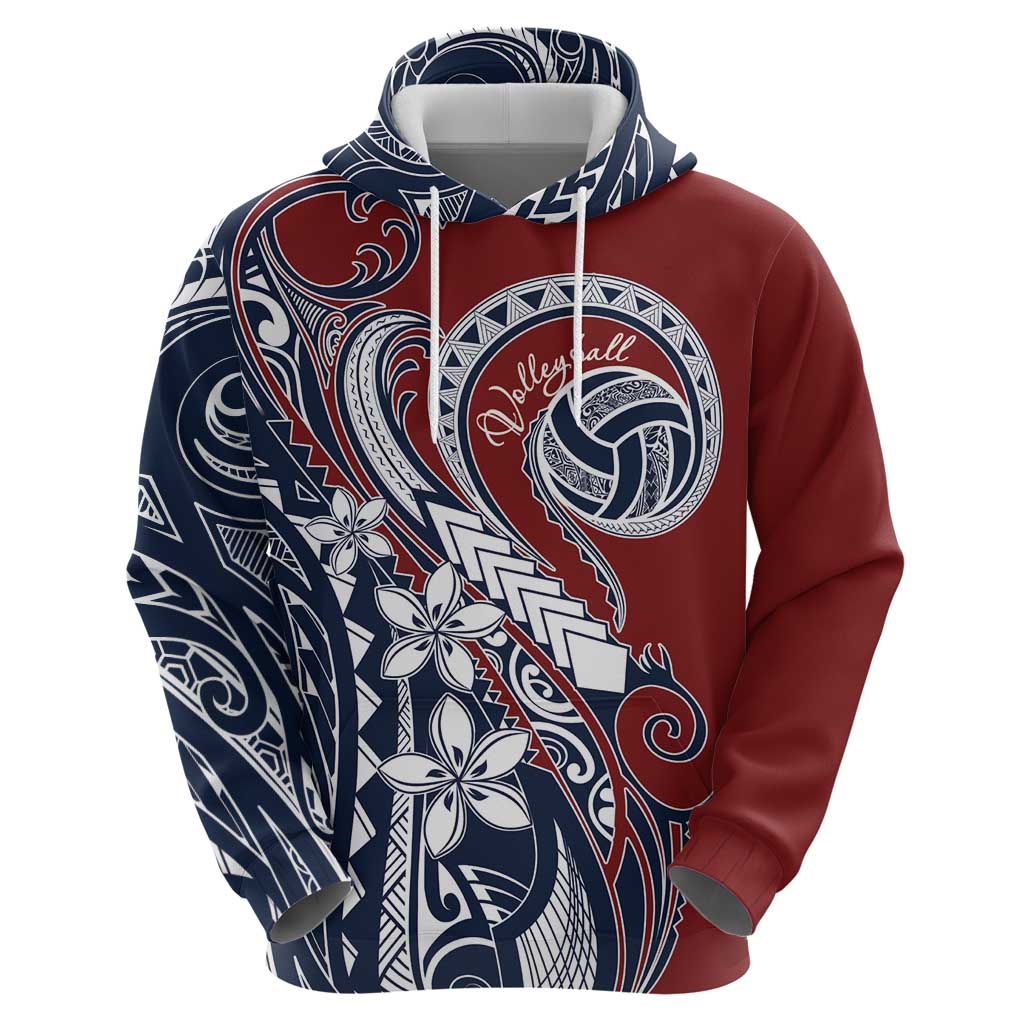 Polynesia Beach Volleyball Personalized Zip Hoodie Special