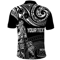 Custom Fathers Day Samoa Polo Shirt Polynesian Dad and Kid LT7 - Polynesian Pride