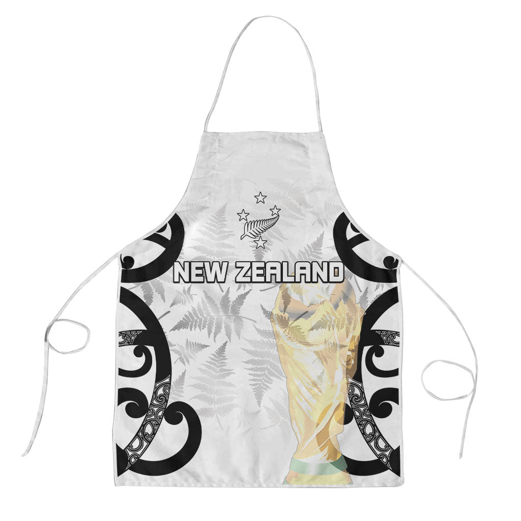 New Zealand WC2026 White Apron Silver Fern LT7 White - Polynesian Pride