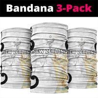 New Zealand WC2026 White Neck Gaiter Silver Fern