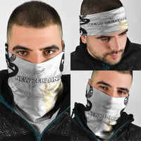 New Zealand WC2026 White Neck Gaiter Silver Fern