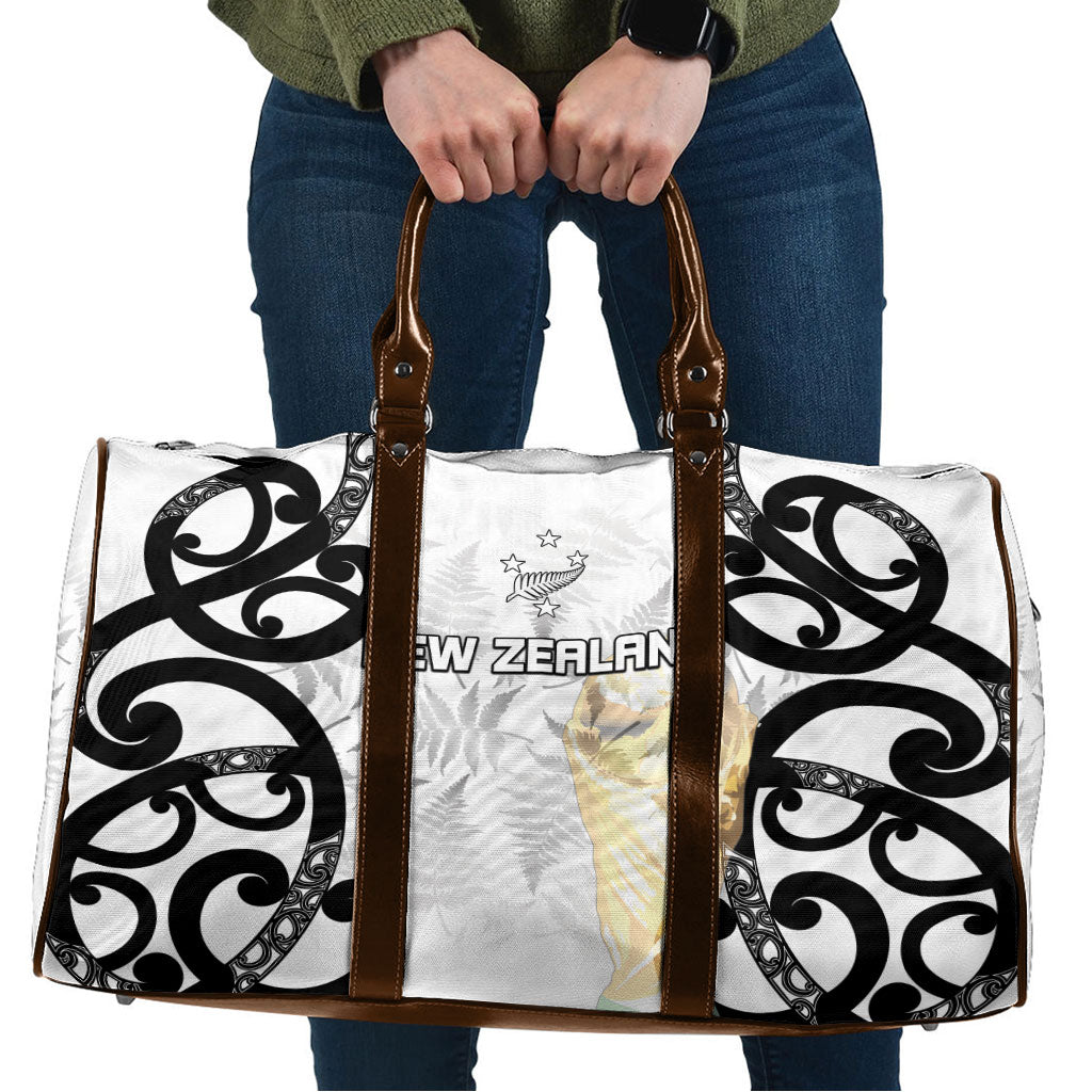 New Zealand WC2026 White Travel Bag Silver Fern