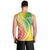 Polynesian Pride Men Tank Top Turtle Hibiscus Luxury Style - Reggae LT7 - Polynesian Pride