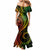 Polynesian Pride Mermaid Dress Turtle Hibiscus Luxury Style - Reggae Ver2 LT7 - Polynesian Pride