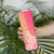 Polynesia Skinny Tumbler Plumeria Pink Gradient Curves