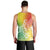 Polynesia Men Tank Top Plumeria Reggae Curves LT7 - Polynesian Pride