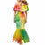 Polynesia Mermaid Dress Plumeria Reggae Curves LT7 - Polynesian Pride