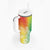 Polynesia Tumbler With Handle Plumeria Reggae Curves