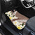 Aloha Hawaii Festive Car Mats Frangipani Lace Classic - Beige