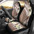 Aloha Hawaii Festive Car Seat Cover Frangipani Lace Classic - Beige