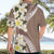 Aloha Hawaii Festive Hawaiian Shirt Frangipani Lace Classic - Beige