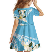 Aloha Hawaii Festive Family Matching Tank Maxi Dress and Hawaiian Shirt Frangipani Lace Classic - Turquoise
