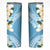 Aloha Hawaii Festive Skinny Tumbler Frangipani Lace Classic - Turquoise