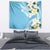 Aloha Hawaii Festive Tapestry Frangipani Lace Classic - Turquoise