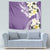 Aloha Hawaii Festive Tapestry Frangipani Lace Classic - Lavender