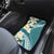 Aloha Hawaii Festive Car Mats Frangipani Lace Classic - Teal