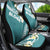 Aloha Hawaii Festive Car Seat Cover Frangipani Lace Classic - Teal