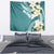 Aloha Hawaii Festive Tapestry Frangipani Lace Classic - Teal