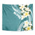 Aloha Hawaii Festive Tapestry Frangipani Lace Classic - Teal