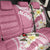 Aloha Hawaii Festive Back Car Seat Cover Frangipani Lace Classic - Rosy