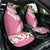 Aloha Hawaii Festive Car Seat Cover Frangipani Lace Classic - Rosy