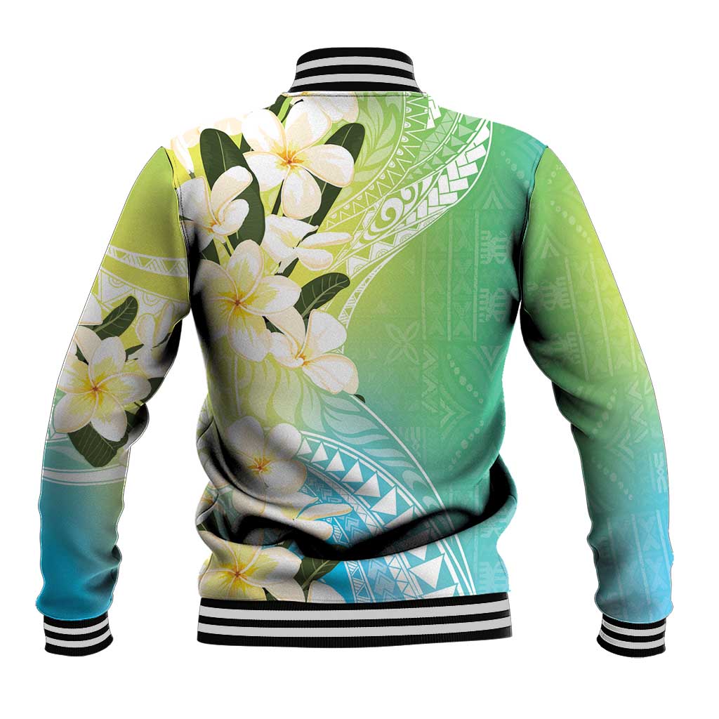 Aloha Hawaii Festive Baseball Jacket Frangipani Lace Classic - Summer Vibes