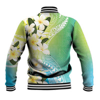 Aloha Hawaii Festive Baseball Jacket Frangipani Lace Classic - Summer Vibes