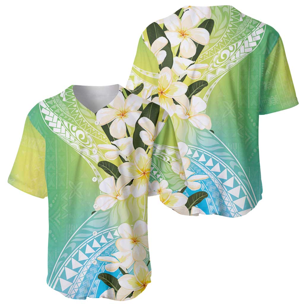 Aloha Hawaii Festive Baseball Jersey Frangipani Lace Classic - Summer Vibes