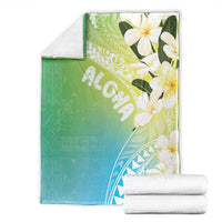 Aloha Hawaii Festive Blanket Frangipani Lace Classic - Summer Vibes LT7 - Polynesian Pride