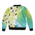 Aloha Hawaii Festive Bomber Jacket Frangipani Lace Classic - Summer Vibes