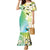 Aloha Hawaii Festive Family Matching Mermaid Dress and Hawaiian Shirt Frangipani Lace Classic - Summer Vibes