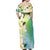 Aloha Hawaii Festive Family Matching Off Shoulder Maxi Dress and Hawaiian Shirt Frangipani Lace Classic - Summer Vibes