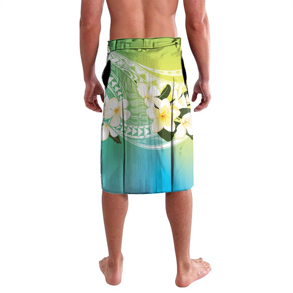 Aloha Hawaii Festive Lavalava Frangipani Lace Classic - Summer Vibes LT7 - Polynesian Pride