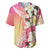 Aloha Hawaii Festive Baseball Jersey Frangipani Lace Classic - Spring Vibes