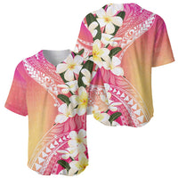 Aloha Hawaii Festive Baseball Jersey Frangipani Lace Classic - Spring Vibes