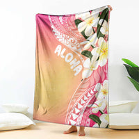 Aloha Hawaii Festive Blanket Frangipani Lace Classic - Spring Vibes LT7 - Polynesian Pride