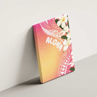 Aloha Hawaii Festive Canvas Wall Art Frangipani Lace Classic - Spring Vibes LT7 - Polynesian Pride