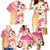 Aloha Hawaii Festive Family Matching Mermaid Dress and Hawaiian Shirt Frangipani Lace Classic - Spring Vibes