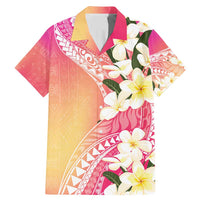 Aloha Hawaii Festive Family Matching Mermaid Dress and Hawaiian Shirt Frangipani Lace Classic - Spring Vibes