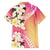 Aloha Hawaii Festive Family Matching Off Shoulder Maxi Dress and Hawaiian Shirt Frangipani Lace Classic - Spring Vibes