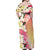 Aloha Hawaii Festive Family Matching Off Shoulder Maxi Dress and Hawaiian Shirt Frangipani Lace Classic - Spring Vibes