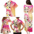 Aloha Hawaii Festive Family Matching Puletasi and Hawaiian Shirt Frangipani Lace Classic - Spring Vibes