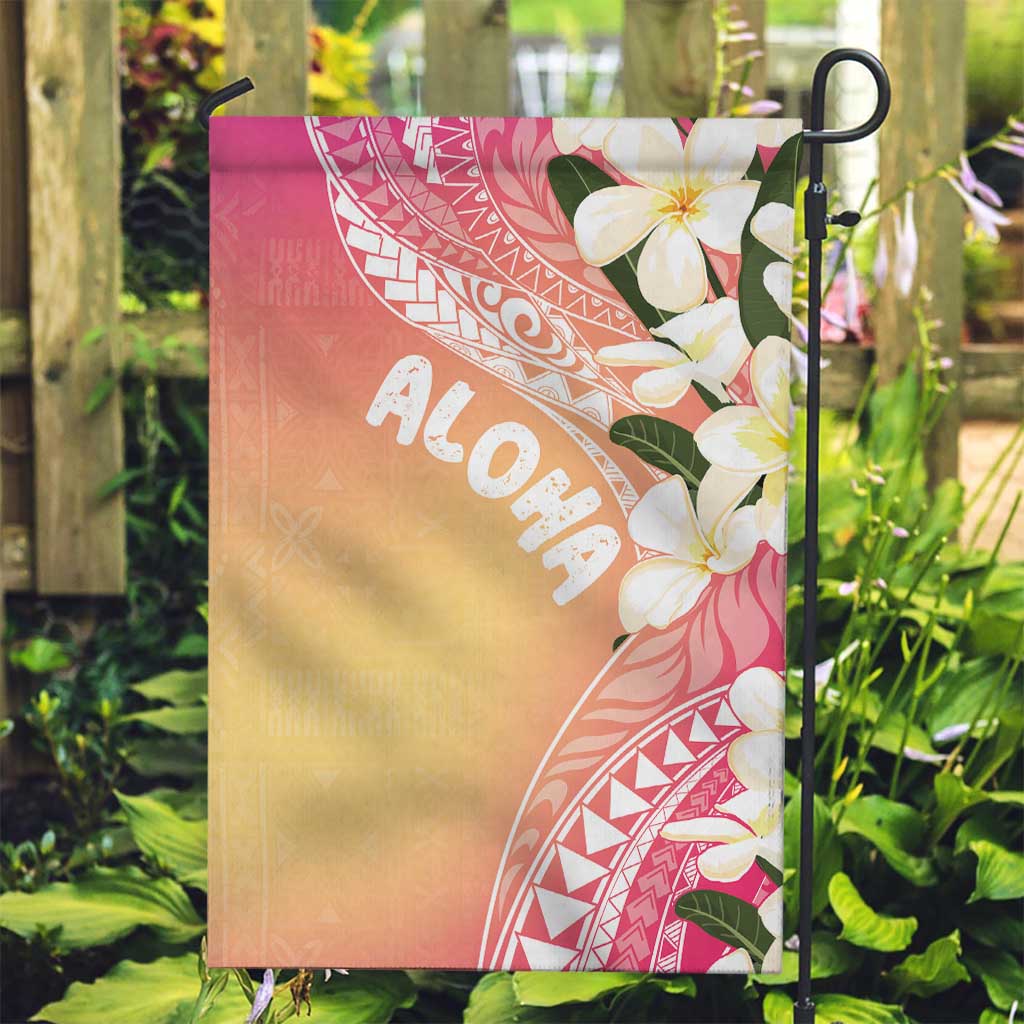 Aloha Hawaii Festive Garden Flag Frangipani Lace Classic - Spring Vibes LT7 Garden Flag Colorful - Polynesian Pride