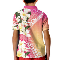 Aloha Hawaii Festive Kid Polo Shirt Frangipani Lace Classic - Spring Vibes