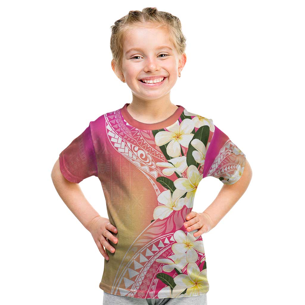 Aloha Hawaii Festive Kid T Shirt Frangipani Lace Classic - Spring Vibes