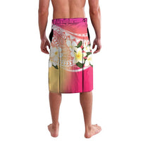 Aloha Hawaii Festive Lavalava Frangipani Lace Classic - Spring Vibes LT7 - Polynesian Pride