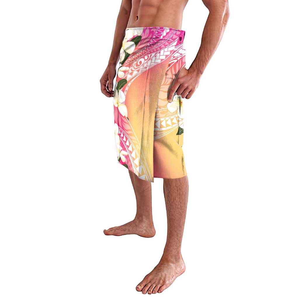 Aloha Hawaii Festive Lavalava Frangipani Lace Classic - Spring Vibes LT7 - Polynesian Pride