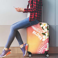 Aloha Hawaii Festive Luggage Cover Frangipani Lace Classic - Spring Vibes